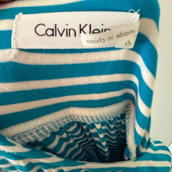 Blue Calvin Klein Maxi Dress - Picture 3 of 3